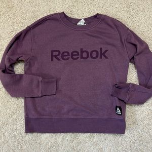 REEBOK XS purple sweatshirt in EUC